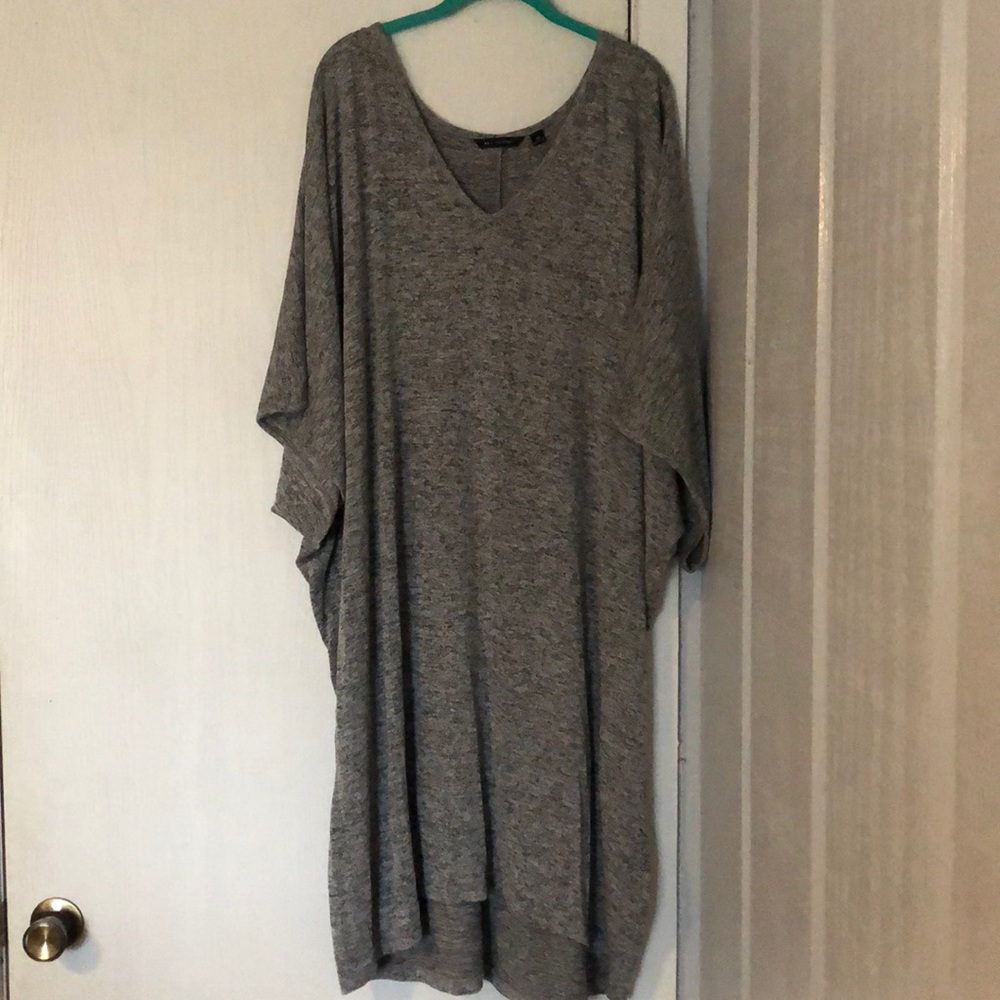 Grey Sweater Dress 2X